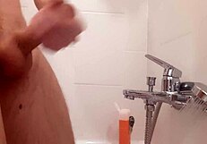 Skinny Shysam4 Takes Small Cock In Shower