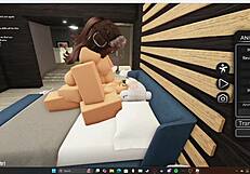 big booty girl sucks monster cock then rides it hard