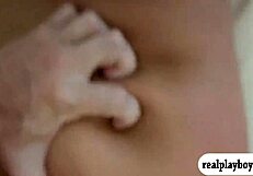 Blonde And Brunette Babes Participate In Bedroom Orgy With Blowjobs And Fucking