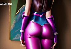 hentai ass visual journey, big and sexy in cosplay costumes?