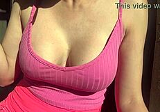 i watch italian milf artemisia love smoke solo in slow motion outdoors