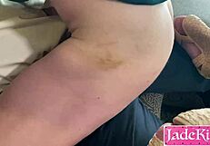 Innocent girl fucks boss for a hike