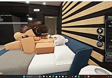 big booty girl sucks monster cock then rides it hard