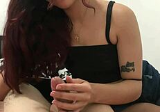 hey, i climb into my stepbro's bed for a blowjob