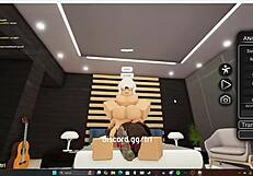 big booty girl sucks monster cock then rides it hard