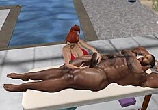 Any Situation Women Cant Resist A Man As Fine As Big D Brown With His Muscular Body And Big Tits Massage.