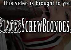 Blonde gets bbc gangbang