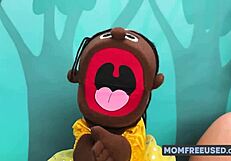 Freeuse day at sesame street with ryan keely and river lynn.