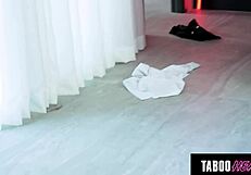 Stepson's Birthday Anal Threesome With Stepmom And Black Babysitter!