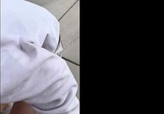 hot cougar neighbor lures me in for blowjob and fucking 😏