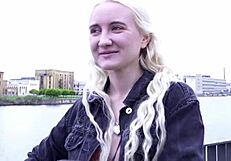 german scout - skinny blonde teen 18+ daruma rai pickup for casting fuck in berlin