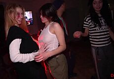 Amateur Teens Host Wild Orgy Party