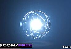 dick hungry latina shows deep blowjob skills to stepbrother in pov with cum in mouth