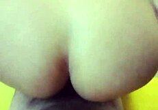 Pretty latina student in lingerie shows muscular bodybuilder tattoo and petite tits in homemade dress scene