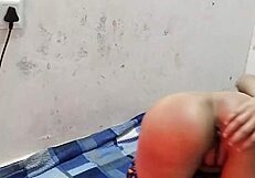 Desi Bhabhi's Rough Doggy Fuck: Moans vs. Creampie Climax?