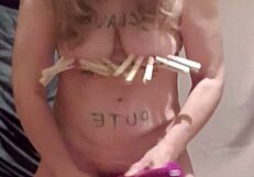 Can this housewife handle anal doggystyle with dildos and spanking for a degrading orgasm?