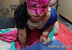 Intense Romantic Sex with Horny Indian Wife in Saree