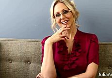 Big boobs ma'am Julia Ann nails