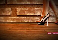 busty brunette milf in bikini gets muff diving and wild sex