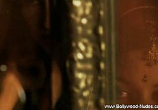 beautiful indian girl seduces with her erotic dance