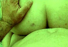 Husband Cumming in Wife's Naughty Ass, Retro Style