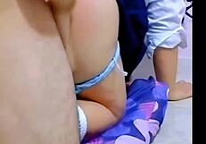 Teacher Exploits Innocent School Girl for Hardcore Creampie and Moans