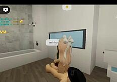 Fodendo uma foda no Brookhaven até gozar no Roblox?