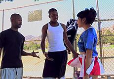 fucking asian mom in lingerie with gaping ass