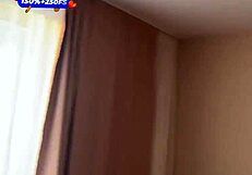 young busty blonde in leggings gets cock in tight ass amateur couple