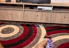 Poor Student Eats Stepbrother's Dick Without Knowing! Asian Colombian Petite Gets Assfucked!