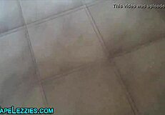 brunette babe explores self privately