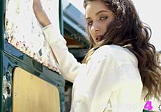 Beautiful Milf Uma Jolie Poses Naked In Camper