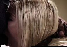 old man fulfills lust with bimbo daughter's tight pussy