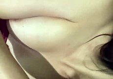 I discover my friend with his girlfriend and join them for a threesome, giving her double vaginal and anal creampie.