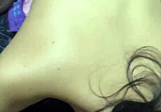 I discover my friend with his girlfriend and join them for a threesome, giving her double vaginal and anal creampie.