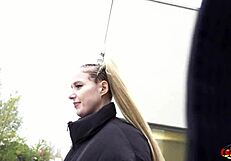 German Scout - Pigtails Teen Crystal White Takes Big Dick Anal in Berlin Casting