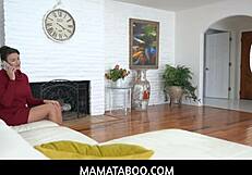 Mamataboo - Milf Stepmom Penny Barber Came To Make Up With Her Stepson After A Fight