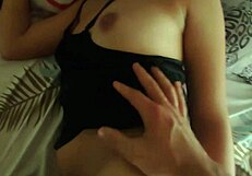 Petite Stepdaughter Gets Fucked by Drunk Stepfather in Her Bedroom Alone