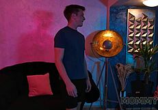 The mature cougar saves the day with her skills