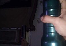 Ob1's Initial Experience Stroking with a Fleshlight Device