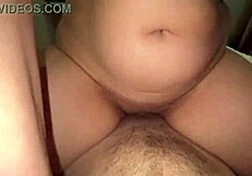 Step-Sister's Big Tits Ride POV in Homemade Close-Up