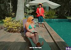 Nami gets intensely fucked by Captain Luffy in the crew's quarters