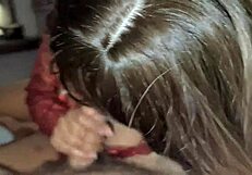 18-year-old slut swallows stepfather's cum in hotel before home