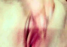 Solo performer handles double penetration with intense actions