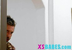 You Poke Me, You Fuck My Tight Pussy Hard in Petite Babe Action