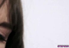 black teen girls in surprise family competition, who will win the blowjob?