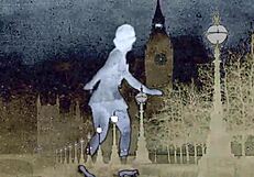 vintage pregnant beauty in retro lesbian scene from secret diaries