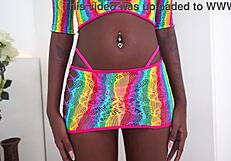 Jenny pretinha takes two huge cocks balls-deep