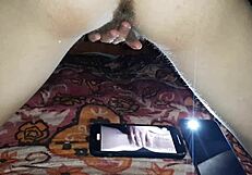 Ever caught yourself watching your girlfriend shoot a porn vid while you jerk off?