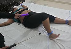 Indian girl endures intense bdsm fun with rough play